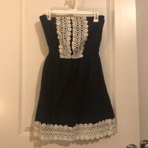 Mud pie strapless dress